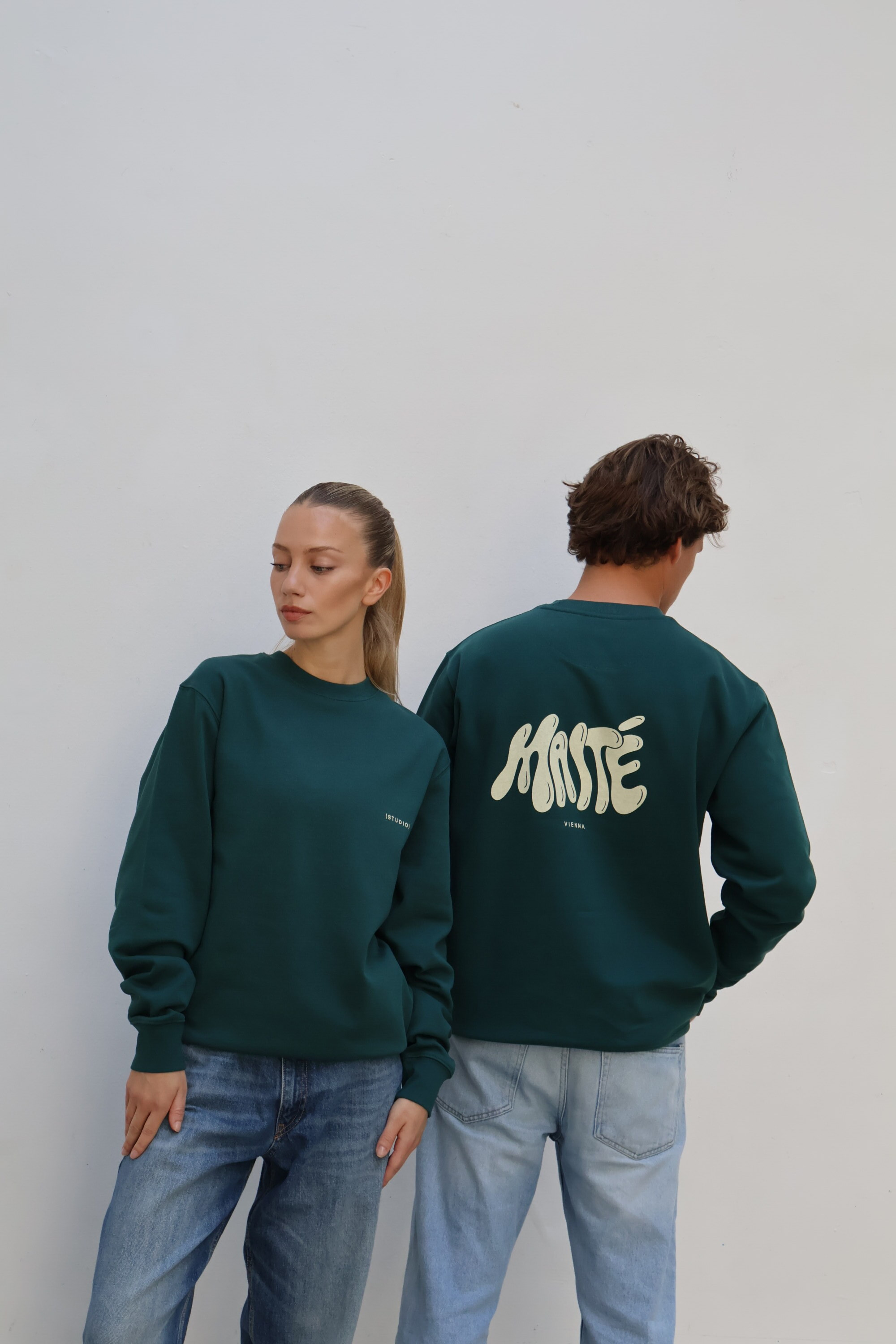Wavy Vienna Crewneck